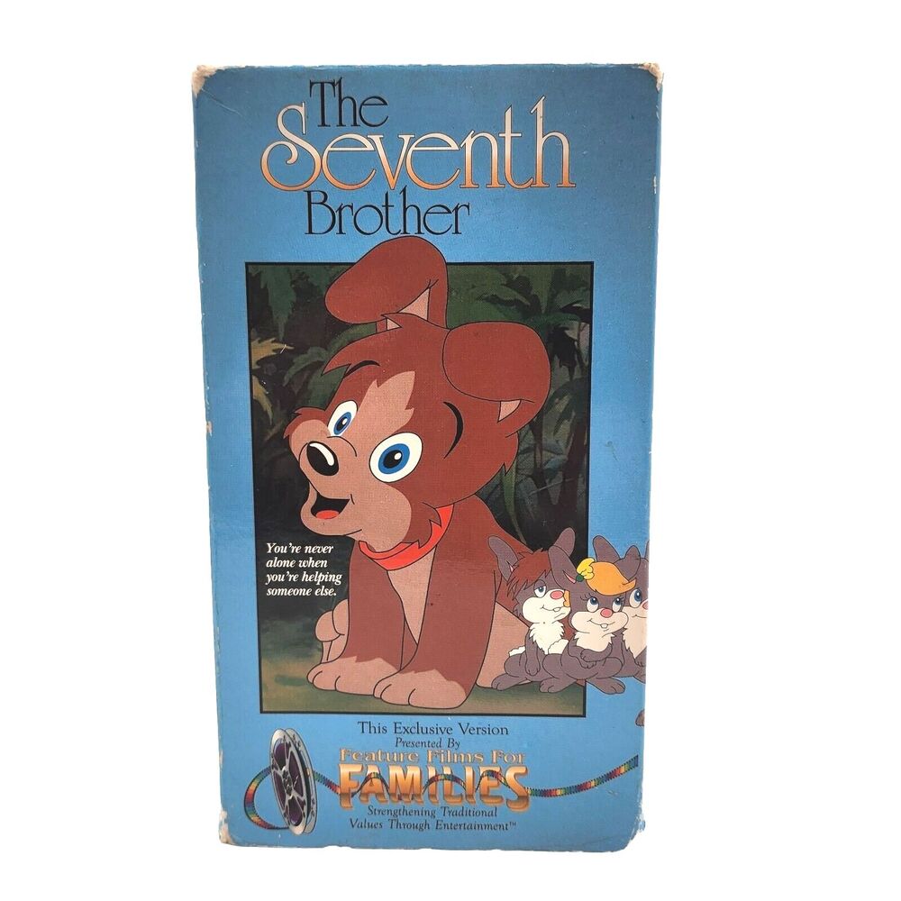 The Seventh Brother (Christian Animated) - VHS Feature Films Families Values